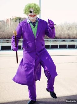Disfraz De Joker Talla Grande - El Caballero Oscuro -Tienda De Cosplay disfraz de joker talla grande el caballero oscuro 9