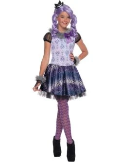 Disfraz De Kitty Cheshire Ever After High Para Niña