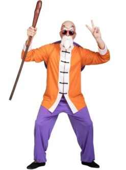 Disfraz De Maestro Roshi - Dragon Ball -Tienda De Cosplay disfraz de maestro roshi dragon ball 1 4