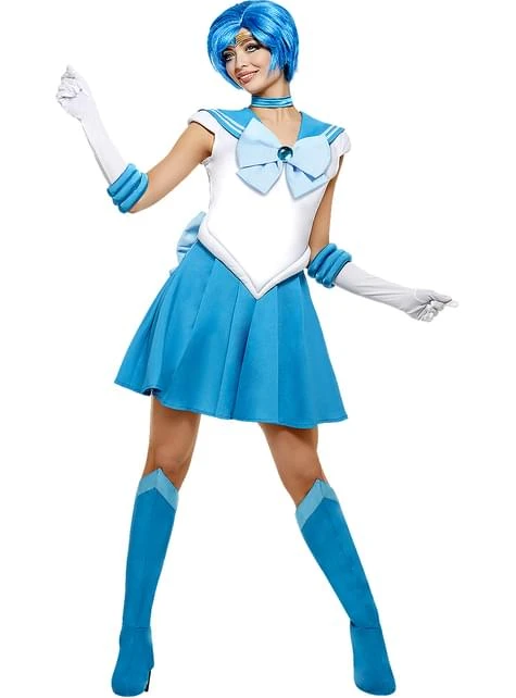 Disfraz De Mercurio - Sailor Moon 5 Disfraz De Mercurio - Sailor Moon - Imagen 4