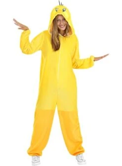 Disfraz De Piolín Space Jam Para Adulto - Looney Tunes -Tienda De Cosplay disfraz de piolin space jam para adulto looney tunes 3