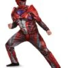 Disfraz De Power Ranger Rojo Movie Musculoso Para Adulto -Tienda De Cosplay disfraz de power ranger rojo movie musculoso para adulto