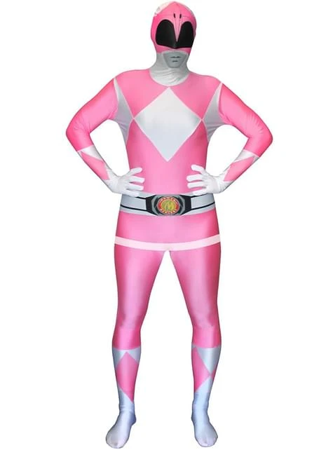 Disfraz De Power Ranger Rosa Morphsuit 3 Disfraz De Power Ranger Rosa Morphsuit