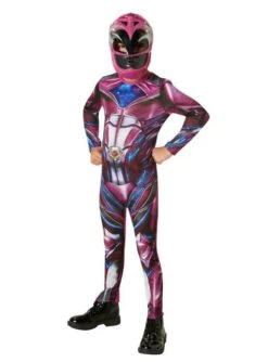 Disfraz De Power Ranger Rosa Para Niña - Power Rangers Movie