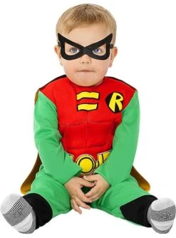 Disfraz De Robin Para Bebé -Tienda De Cosplay disfraz de robin para bebe 1 1