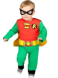 Disfraz De Robin Para Bebé -Tienda De Cosplay disfraz de robin para bebe 1 2