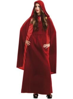 Disfraz De Sacerdotisa Roja Para Mujer