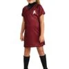 Disfraz De Star Trek Uhura Rojo Niña -Tienda De Cosplay disfraz de star trek uhura rojo nina