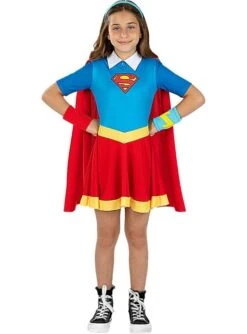 Disfraz De Supergirl DC Super Hero Girls Para Niña -Tienda De Cosplay disfraz de supergirl dc super hero girls para nina 3