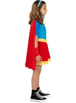 Disfraz De Supergirl DC Super Hero Girls Para Niña -Tienda De Cosplay disfraz de supergirl dc super hero girls para nina 4