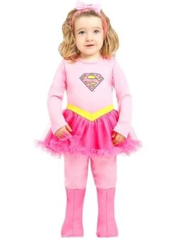 Disfraz De Supergirl Para Bebé -Tienda De Cosplay disfraz de supergirl para bebe 1 2