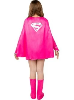 Disfraz De Supergirl Rosa Para Niña -Tienda De Cosplay disfraz de supergirl rosa para nina 2