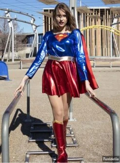 Disfraz De Supergirl Sexy 15 Disfraz De Supergirl Sexy -Tienda De Cosplay disfraz de supergirl sexy 1