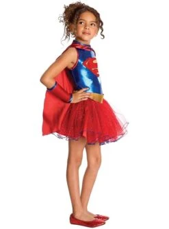Disfraz De Supergirl Tutú Para Niña