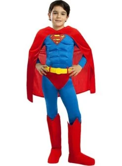 Disfraz De Superman Deluxe Para Niño -Tienda De Cosplay disfraz de superman deluxe para nino 1 2