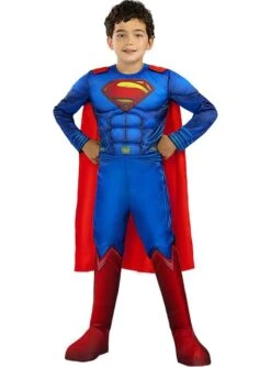 Disfraz De Superman Deluxe Para Niño - La Liga De La Justicia -Tienda De Cosplay disfraz de superman deluxe para nino la liga de la justicia 2
