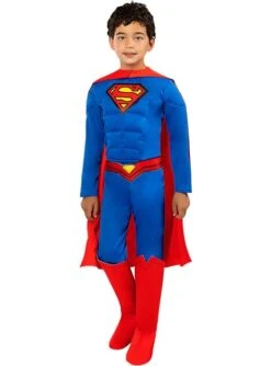 Disfraz De Superman Lights On! Para Niño -Tienda De Cosplay disfraz de superman lights on para nino 7
