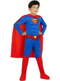 Disfraz De Superman Lights On! Para Niño -Tienda De Cosplay disfraz de superman lights on para nino 8