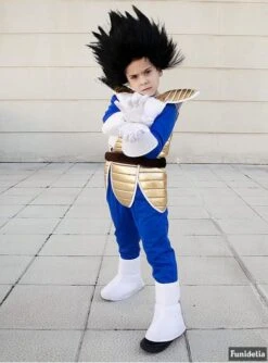 Disfraz De Vegeta Para Niño - Dragon Ball -Tienda De Cosplay disfraz de vegeta para nino dragon ball 2