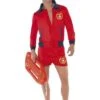 Disfraz De Socorrista Rojo Para Hombre - Los Vigilantes De La Playa -Tienda De Cosplay disfraz de vigilante de la playa atractivo