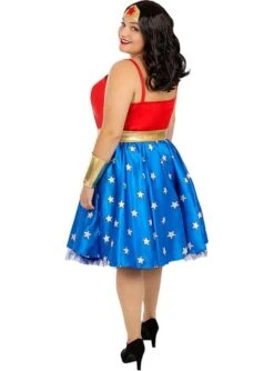 Disfraz De Wonder Woman Clásico Talla Grande -Tienda De Cosplay disfraz de wonder woman clasico talla grande 2