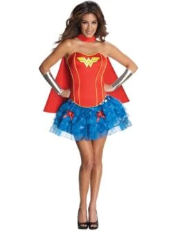 Disfraz De Wonder Woman Corsé