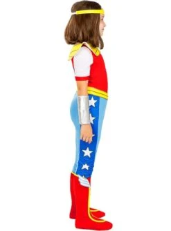Disfraz De Wonder Woman DC Super Hero Girls Para Niña -Tienda De Cosplay disfraz de wonder woman dc super hero girls para nina 1 2