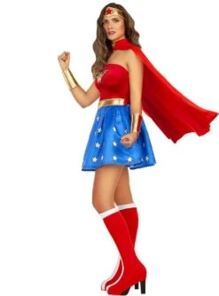 Disfraz De Wonder Woman Sexy Talla Grande -Tienda De Cosplay disfraz de wonder woman sexy talla grande 3