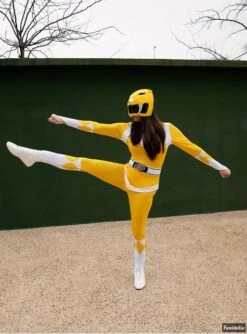 Disfraz Power Ranger Amarillo -Tienda De Cosplay disfraz power ranger amarillo 5