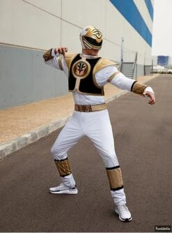 Disfraz Power Ranger Blanco -Tienda De Cosplay disfraz power ranger blanco 5