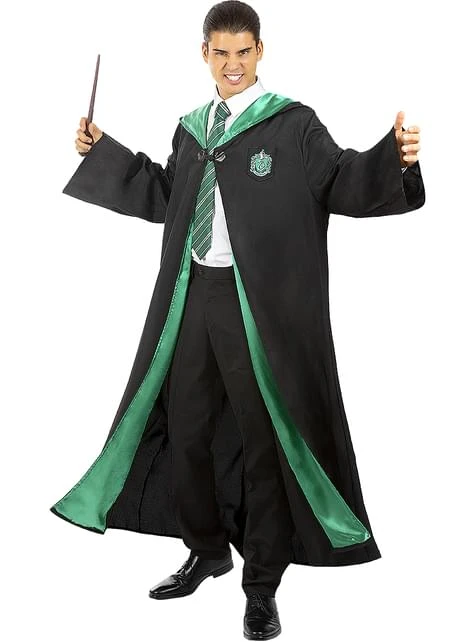 Disfraz Slytherin Harry Potter Para Adulto 3 Disfraz Slytherin Harry Potter Para Adulto