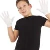 Guantes Blancos De 19 Cm Para Niños -Tienda De Cosplay guantes blancos de 19 cm para ninos