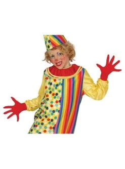 Guantes Infantiles Rojos Para Niña