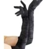 Guantes Negros Largos Deluxe -Tienda De Cosplay guantes negros largos deluxe
