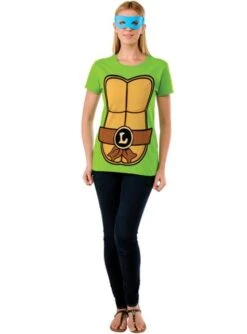 Kit De Tortuga Ninja Leonardo Para Mujer