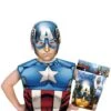 Kit Disfraz De Capitán América Económico Para Niño -Tienda De Cosplay kit disfraz de capitan america economico para nino