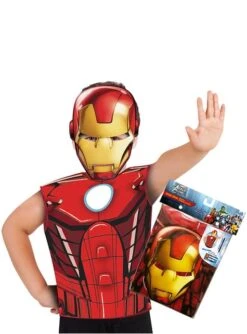 Kit Disfraz De Iron Man Para Niño