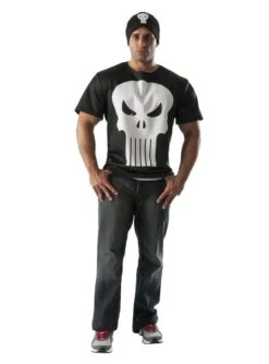 Kit Disfraz De Punisher Marvel Para Hombre