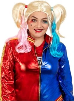 Kit Disfraz Harley Quinn Talla Grande - Suicide Squad -Tienda De Cosplay kit disfraz harley quinn talla grande suicide squad 3
