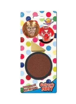 Maquillaje Color Marrón Con Esponja