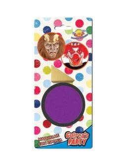 Maquillaje Color Violeta Con Esponja