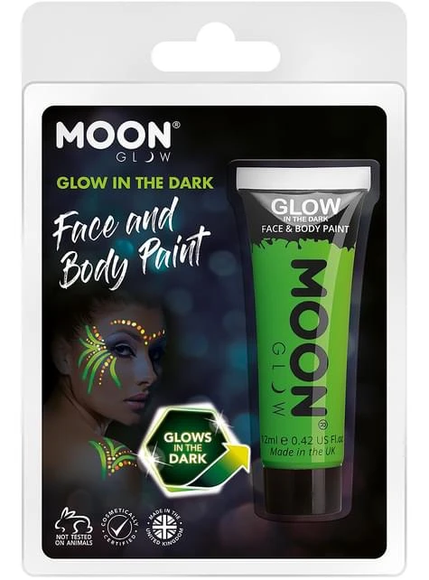 Maquillaje Verde Brilla En La Oscuridad 3 Maquillaje Verde Brilla En La Oscuridad