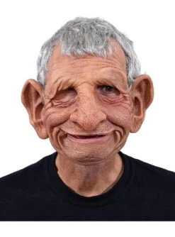 Máscara De Anciano Papa Para Adulto