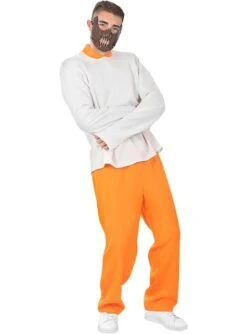 Máscara De Hannibal Lecter - El Silencio De Los Corderos -Tienda De Cosplay mascara de hannibal lecter el silencio de los corderos 1