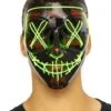 Máscara LED Halloween -Tienda De Cosplay mascara led halloween