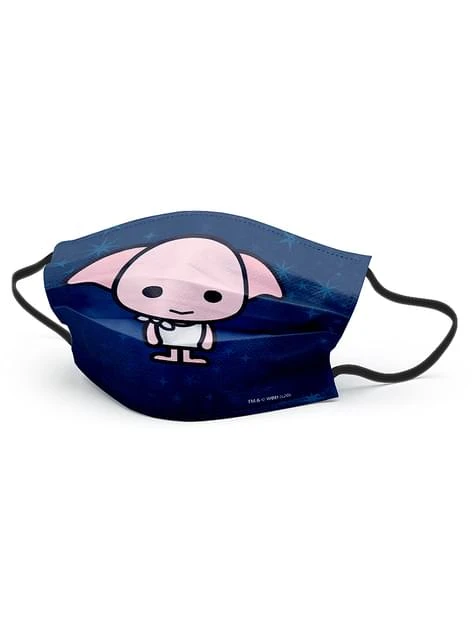 Mascarilla Dobby Kawaii Para Adulto - Harry Potter 3 Mascarilla Dobby Kawaii Para Adulto - Harry Potter
