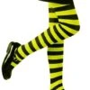 Medias De Rayas Verdes Y Negras Para Niña -Tienda De Cosplay medias de rayas verdes y negras para nina