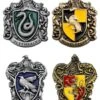 Pack 4 Pines De Las Cuatro Casas De Harry Potter -Tienda De Cosplay pack 4 pines de las cuatro casas de harry potter
