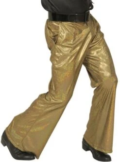 Pantalón Disco Dorado