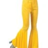 Pantalones De Campana Amarillos Para Mujer -Tienda De Cosplay pantalones de campana amarillos para mujer